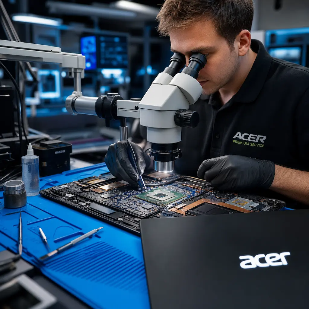 Замена видеокарты ноутбука Acer в Щёлково