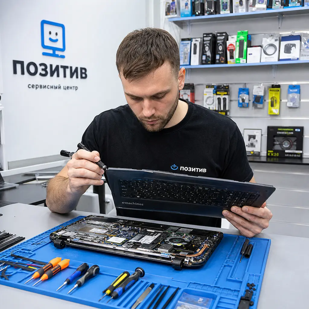 заменить клавиатуру на ноутбуке Emachines в Щёлково