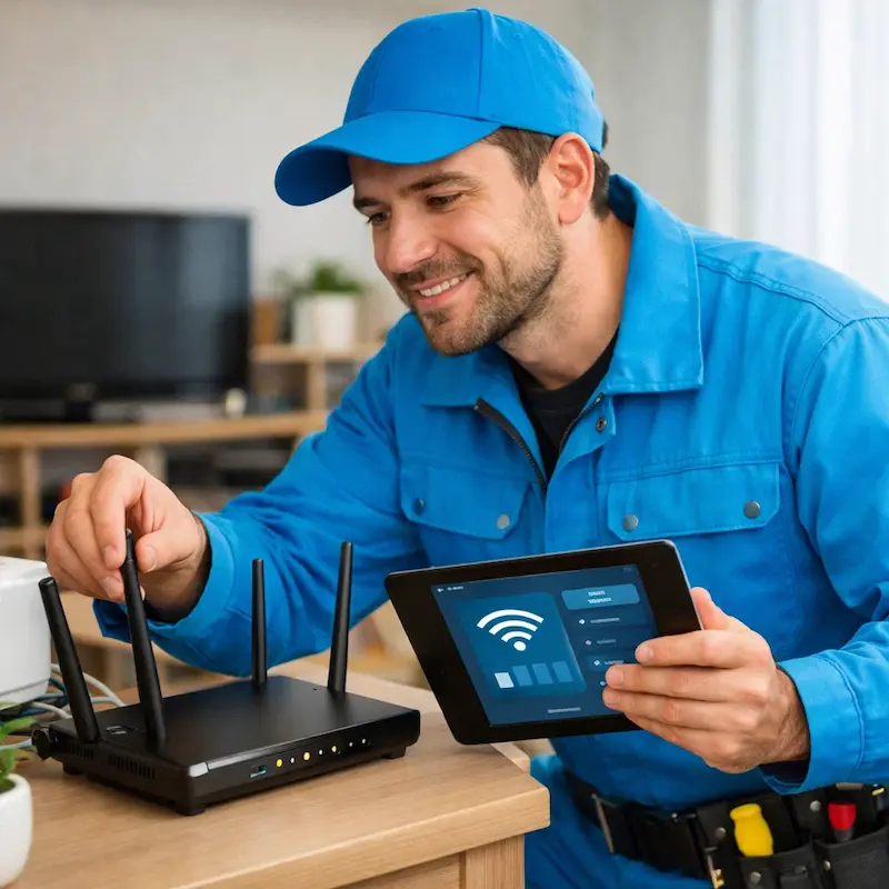Настройка Wi-Fi для квартиры, дома и офиса в Щёлково