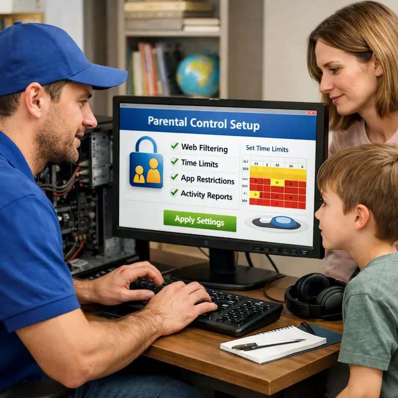 установка родительского контроля в Щёлково