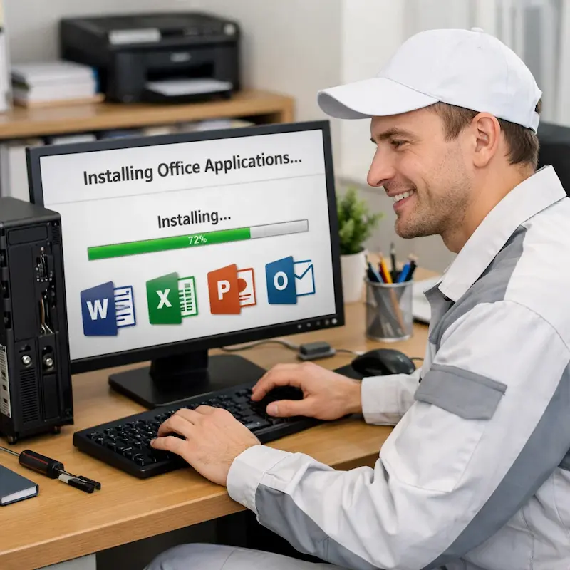 Установка и настройка программ на компьютере в Щёлково