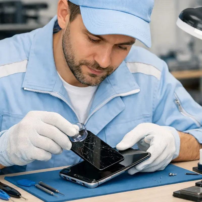 Заменить сенсорное стекло на смартфоне в Щёлково