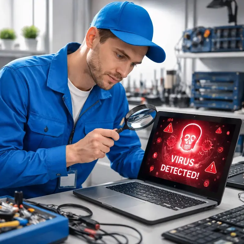 Поиск компьютерных вирусов в Щёлково